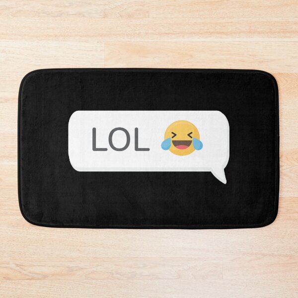 Item preview, LOL Message Emoji designed and sold by WilliamsonMedia.