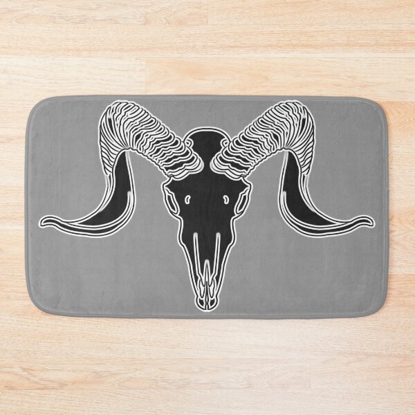 Item preview, Ram Skull designed and sold by SpitsPixels.