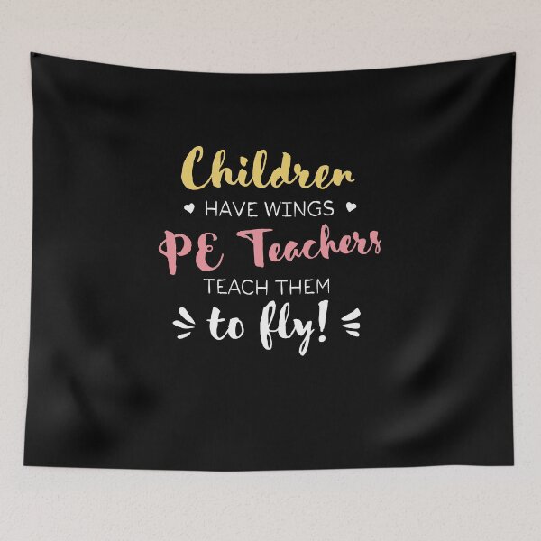 Item preview, PE Teacher Gifts - Beautiful Wings Quote designed and sold by betternotes.