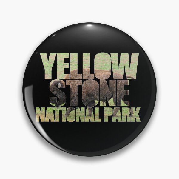 Item preview, Yellowstone National Park Bison Wyoming USA designed and sold by GeogDesigns.