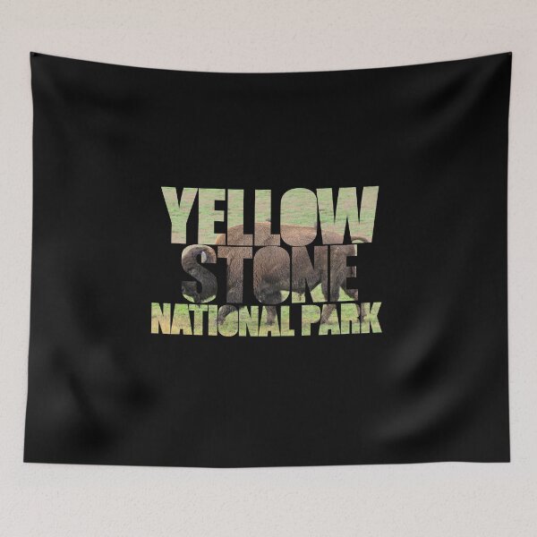 Item preview, Yellowstone National Park Bison Wyoming USA designed and sold by GeogDesigns.