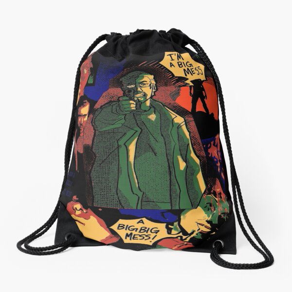 Big Mess Alex Kralie Drawstring Bag