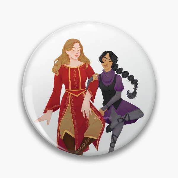 Item preview, nina and inej! designed and sold by zsdrawss.