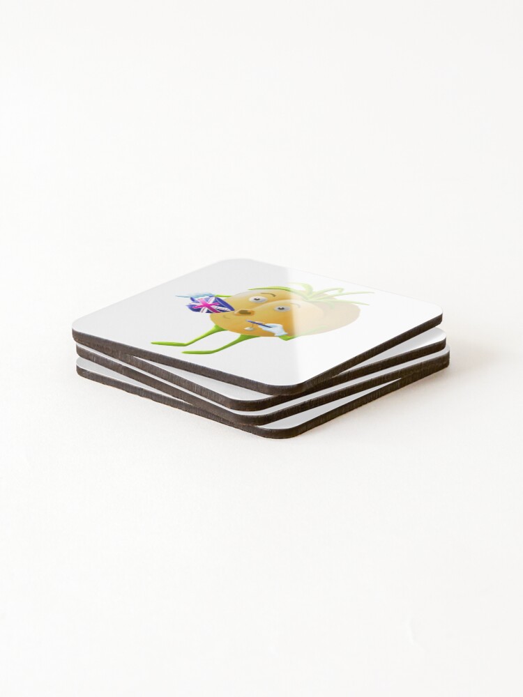Thumbnail 4 of 5, Coasters (Set of 4), Tea time designed and sold by Rimetz24.