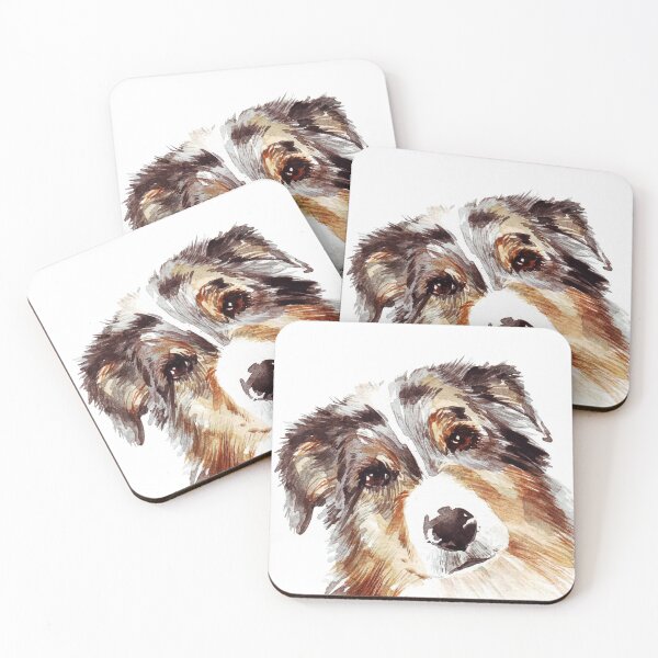 Item preview, Perro pastor australiano realista designed and sold by MadebyMarion.