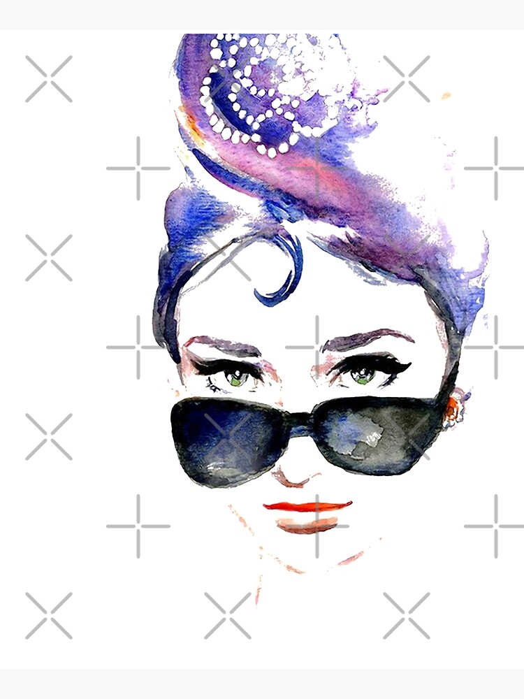 Audrey Hepburn Abstract by GabrielleChanel