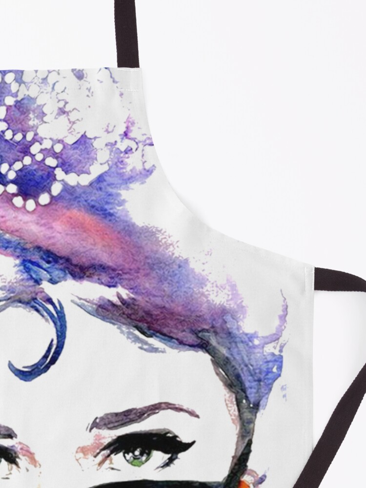 Alternate view of Audrey Hepburn Abstract Apron