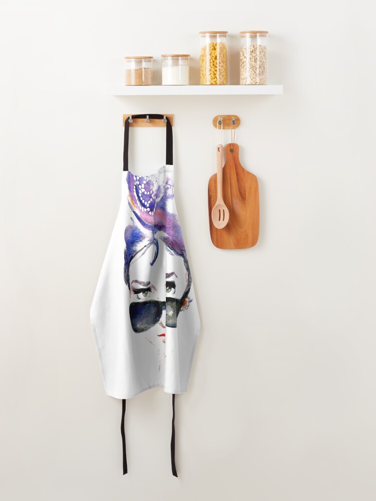Alternate view of Audrey Hepburn Abstract Apron