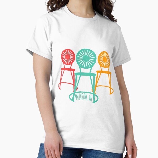 Vista previa del artículo con la obra «Sillas de terraza: rojo, azul / verde, naranja», diseñado y vendido por notabledesigns.