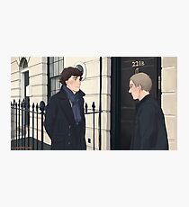 The Address is 221B Baker Street Photographic Print