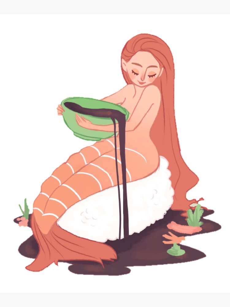 Sushi Mermaid by erinaugusta