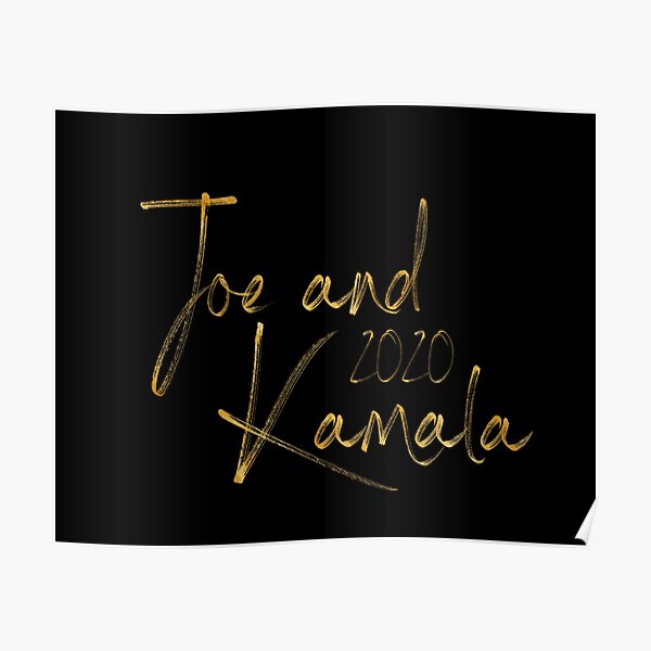 Joe and Kamala 2020 Poster