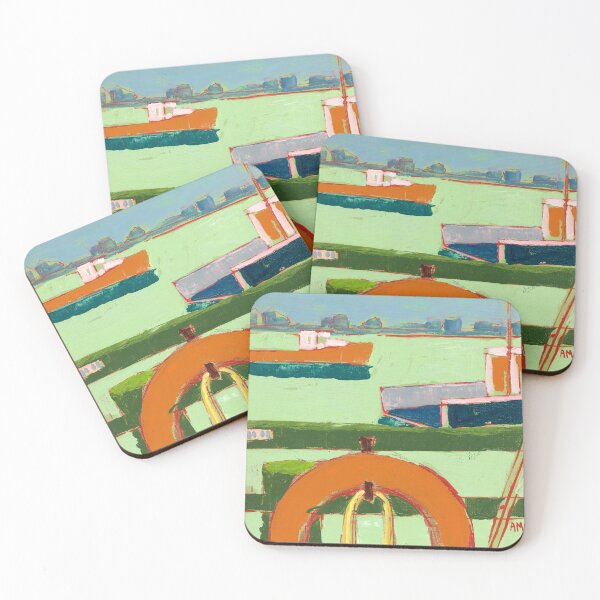 Item preview, Life Saver and Lobster Boats designed and sold by AMOpainting.