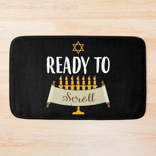 Item preview, Funny Jewish Ready To Scroll Bat Mitzvah Girl print designed and sold by jakehughes2015.