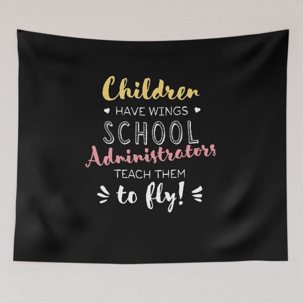 Item preview, School Administrator Gifts - Beautiful Wings Quote designed and sold by betternotes.