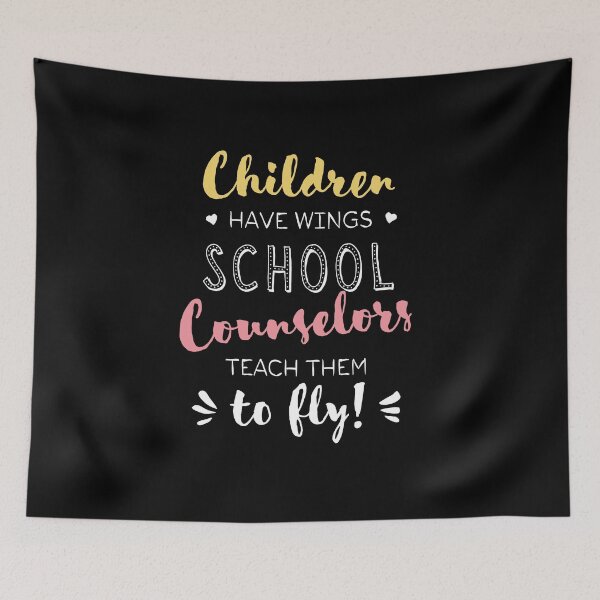 Item preview, School Counselor Gifts - Beautiful Wings Quote designed and sold by betternotes.