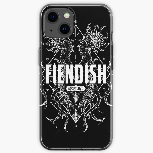FIENDISH - Urgastij - white iPhone Soft Case