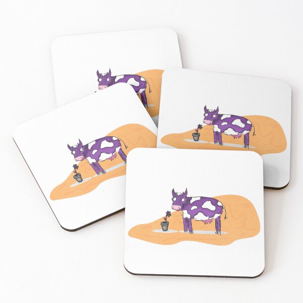 Item preview, Purple Cow designed and sold by NiceGoodBetter.