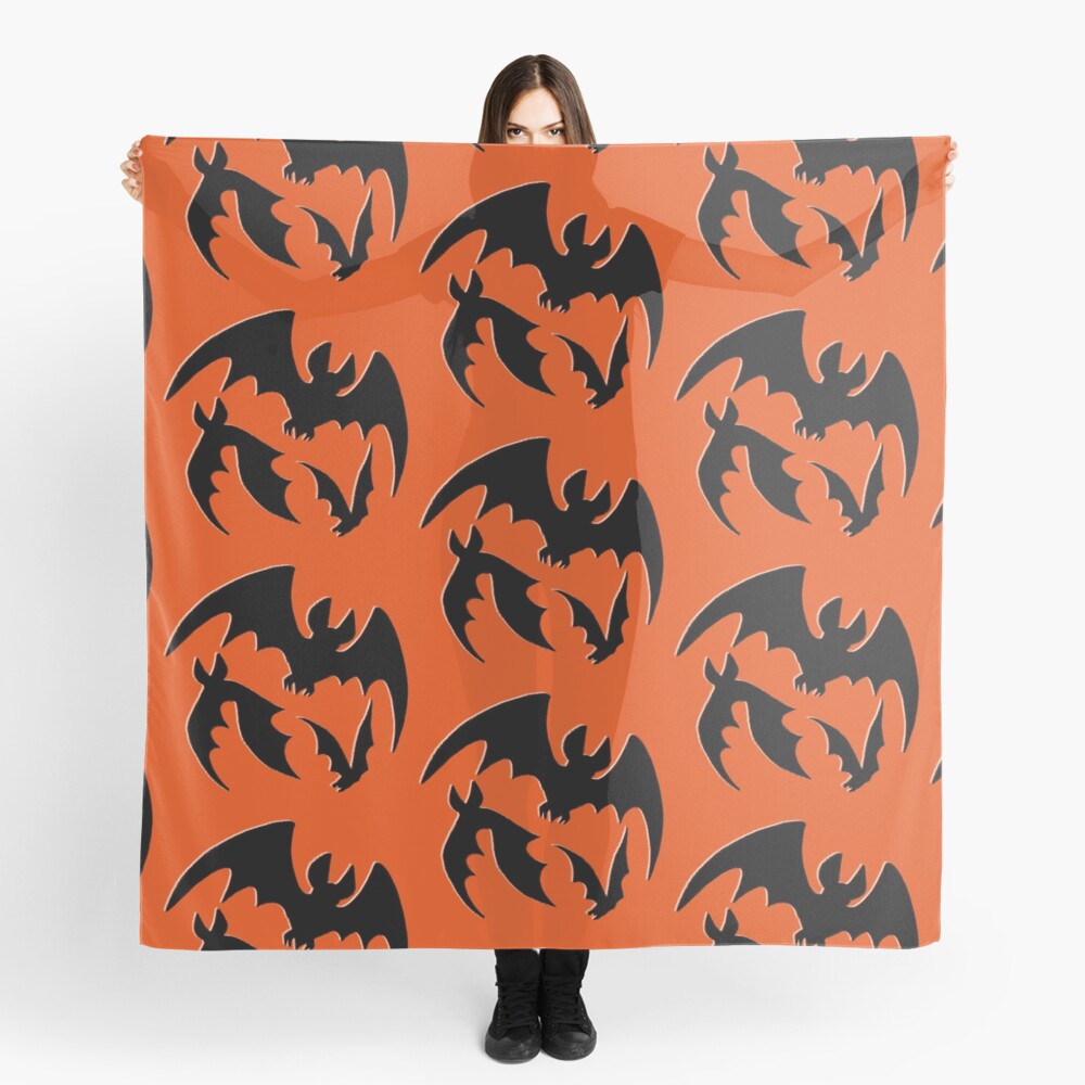 Blood Moon Bats Scarf