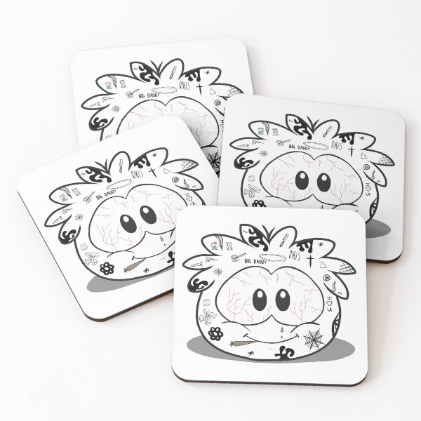 Item preview, Puffle with Tattoos designed and sold by betkakayd.