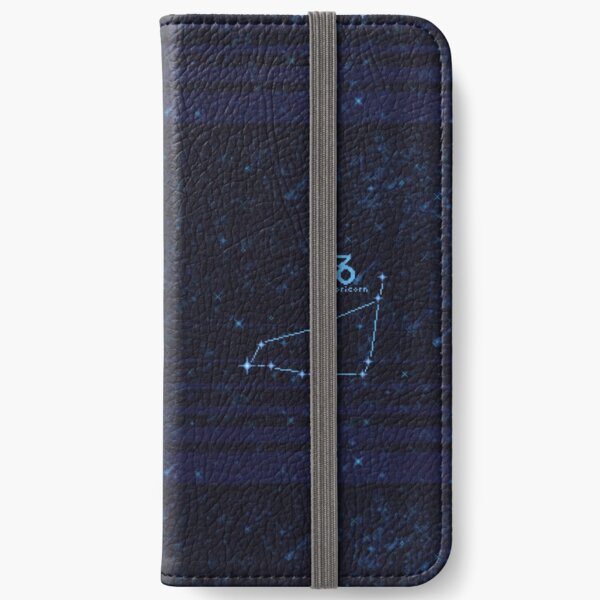 Zodiac Constellation Capricorn iPhone Wallet