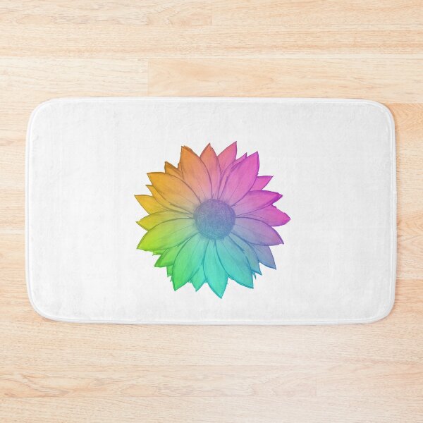 Item preview, Rainbow Sunflower | Watercolor Artwork designed and sold by Musiccityartfix.