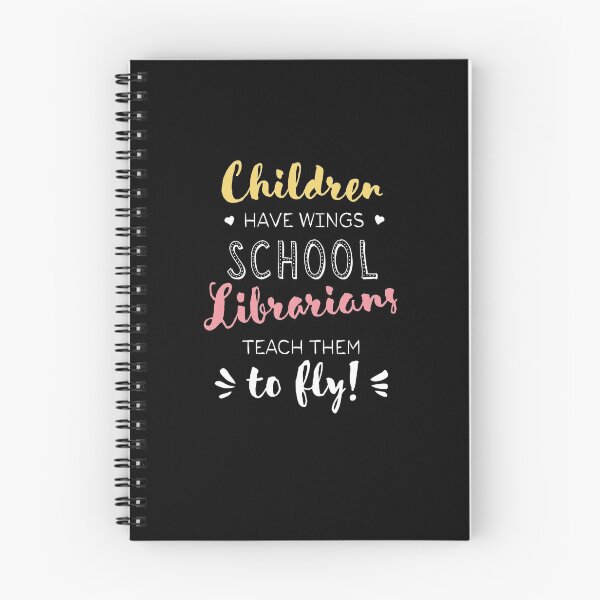 Item preview, School Librarian Gifts - Beautiful Wings Quote designed and sold by betternotes.
