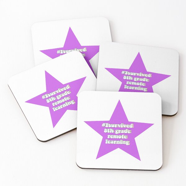 Item preview,   survived 8th grade remote learning Star  designed and sold by cbeaaa.