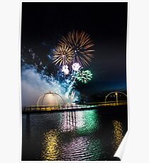 Southport Fireworks Show Poster