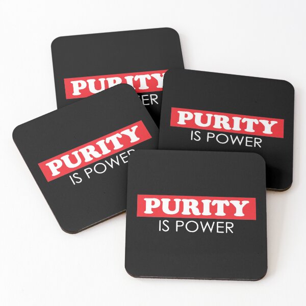 Item preview, Purity Is Power Celibacy Virginity Is Cool print designed and sold by jakehughes2015.