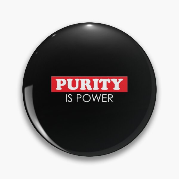 Item preview, Purity Is Power Celibacy Virginity Is Cool print designed and sold by jakehughes2015.