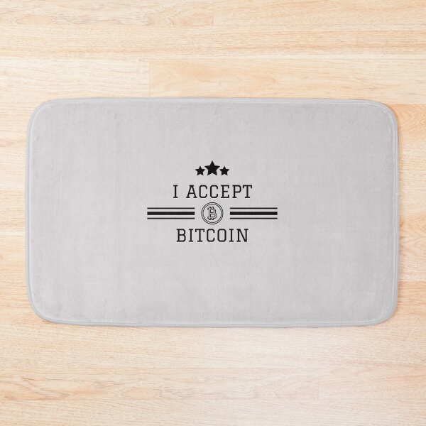 Item preview, I accept Bitcoin designed and sold by Artenas.