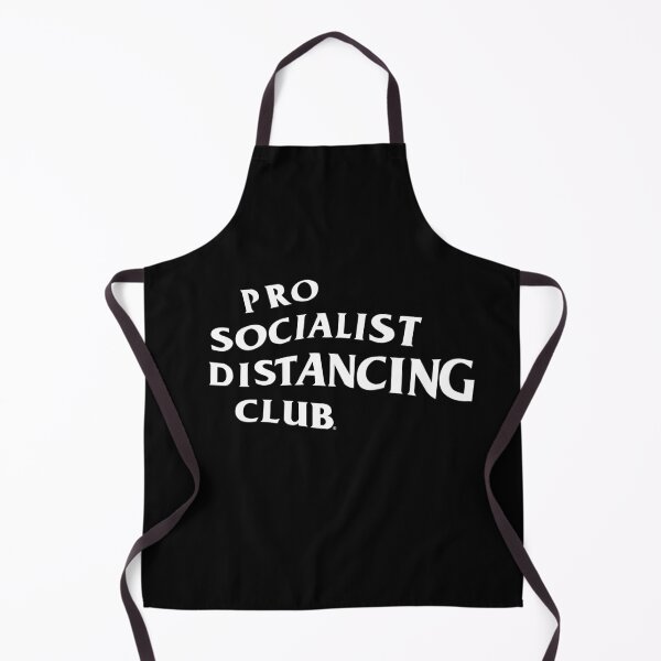 Artikelvorschau, Pro Socialist Distancing Club | Weiß TXT entworfen und verkauft von agnumasalis.