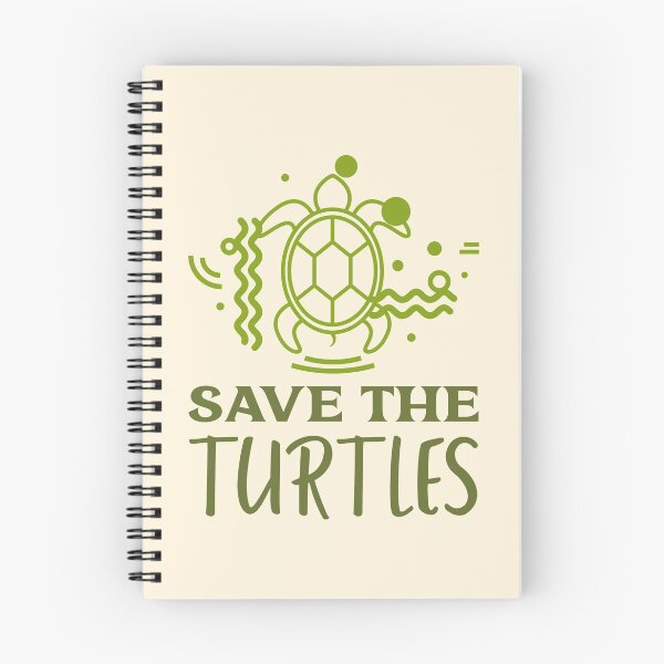 Item preview, Save the Turtles Funky Turtle designed and sold by Telle Garcia.