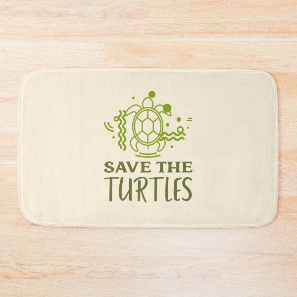 Item preview, Save the Turtles Funky Turtle designed and sold by Telle Garcia.