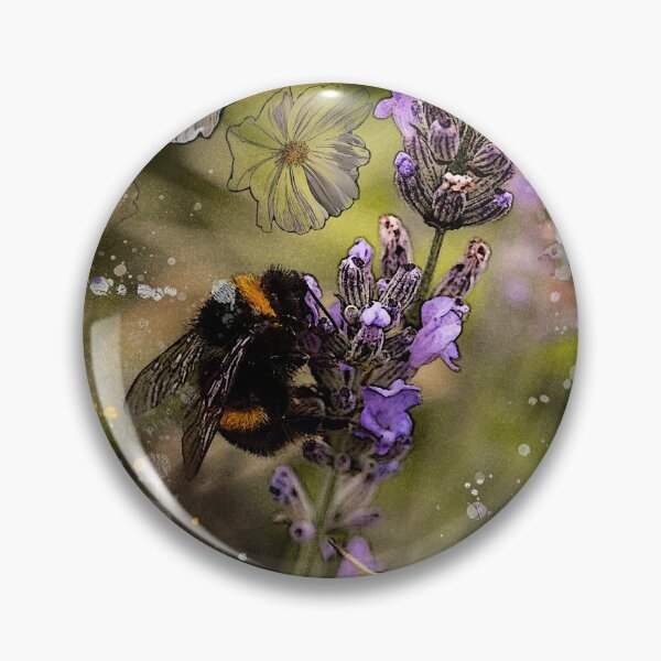 Artikelvorschau, Botanisches Bienendesign entworfen und verkauft von Created-by-SJ.
