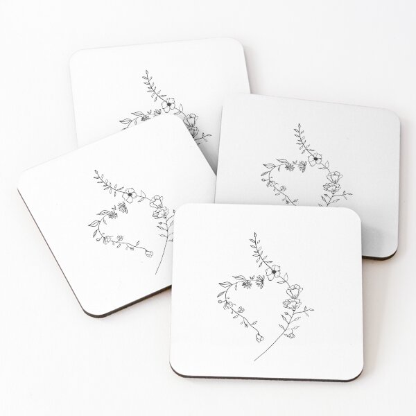 Item preview, FLORAL NEDA SYMBOL  designed and sold by doodlingbeans.