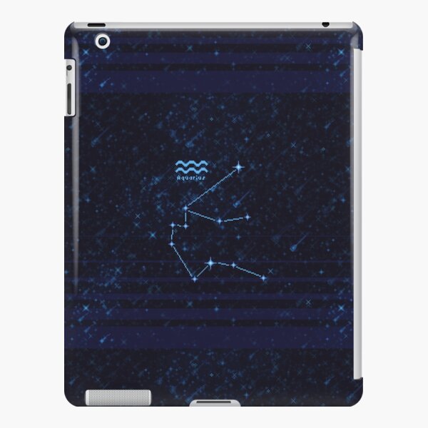 Zodiac Constellation Aquarius iPad Snap Case