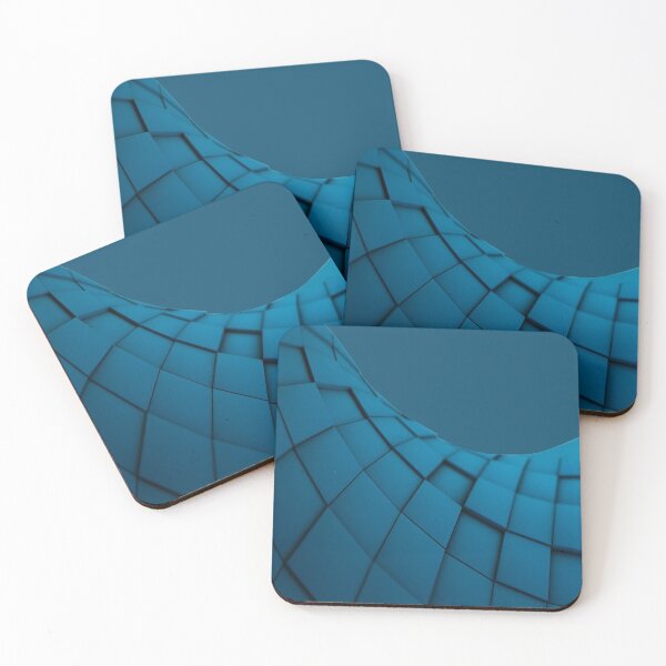 Item preview, Teal Cubes Collection designed and sold by Nevine Williamson.