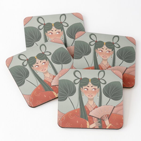 Item preview, Girl with fan designed and sold by Sofi Gutierrez.