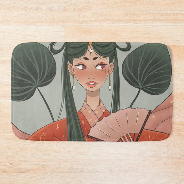 Item preview, Girl with fan designed and sold by Sofi Gutierrez.