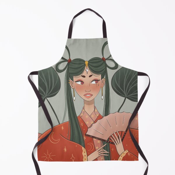 Item preview, Girl with fan designed and sold by Sofi Gutierrez.