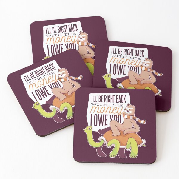 Item preview, Funny Slow Sloth and Turtle Quote designed and sold by cutenfunny.
