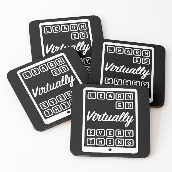 Item preview, Learned Virtually Everything (Tablet-White) designed and sold by dezanli.