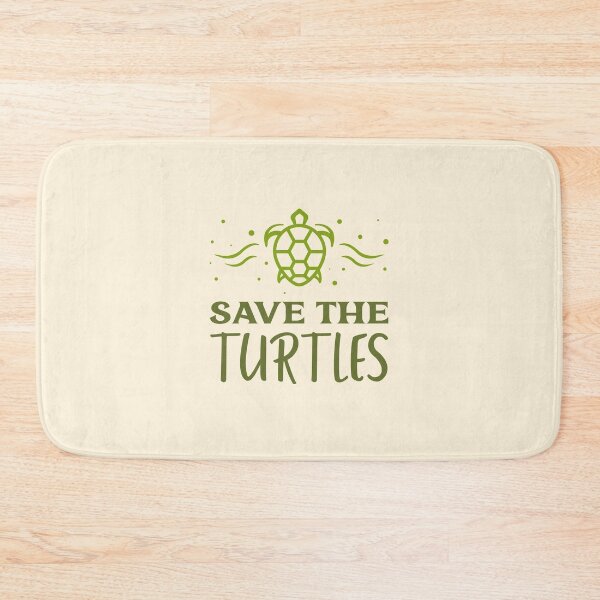 Item preview, Save the Turtles Green Wave designed and sold by Telle Garcia.