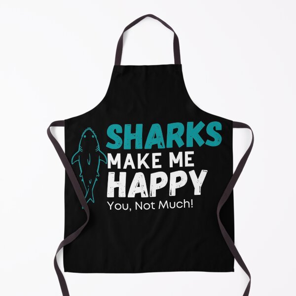 Item preview, Sharks Make Me Happy designed and sold by Zaibo.