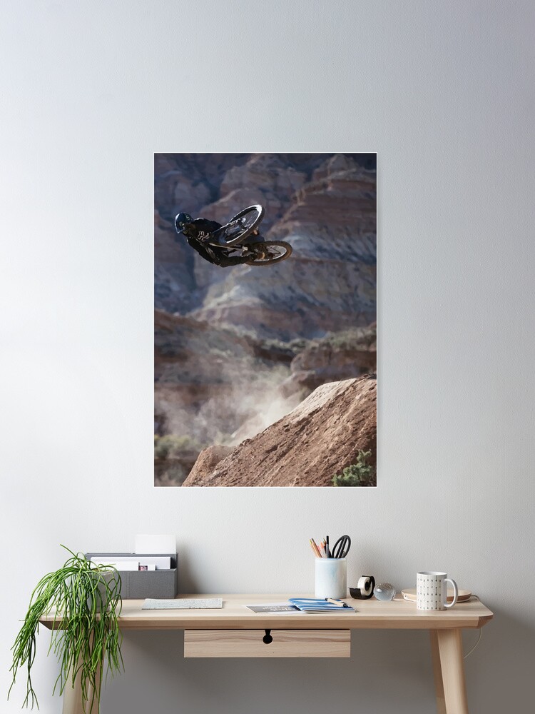 Thumbnail 2 of 3, Poster, Freeride MTB Poster designed and sold by davisvelte.