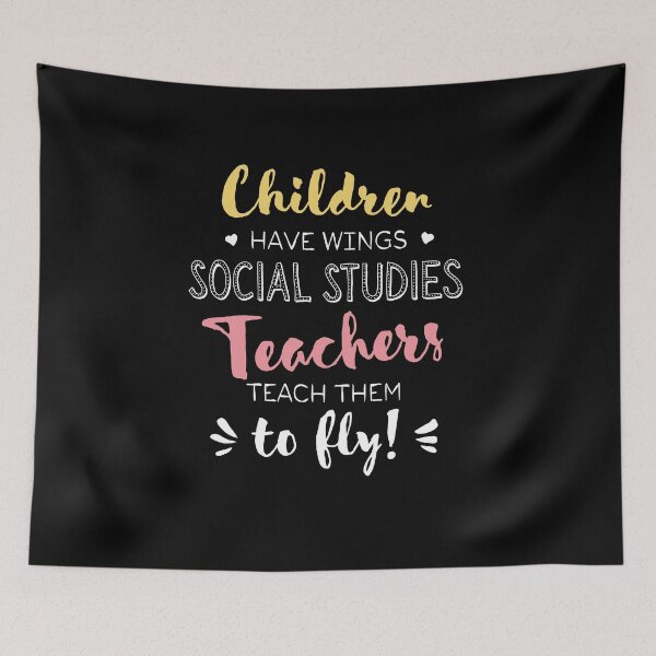 Item preview, Social Studies Teacher Gifts - Beautiful Wings Quote designed and sold by betternotes.