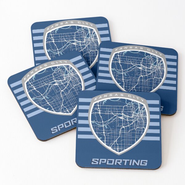 Item preview, Kansas City Map in Sporting Colors designed and sold by kelbyredux.