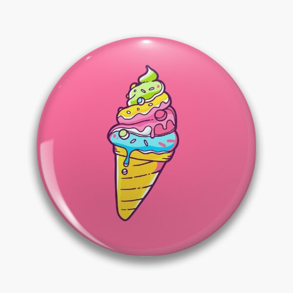 Item preview, Ice Cream Pink Background designed and sold by LuckyJoe.